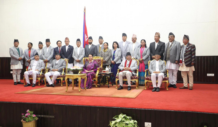 नयाँ मन्त्रीले लिए शपथ, कसलाई कुन मन्त्रालयको जिम्मेवारी ? 